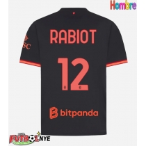 Camiseta AC Milan Adrien Rabiot #12 Tercera Equipación 2026-27 manga corta